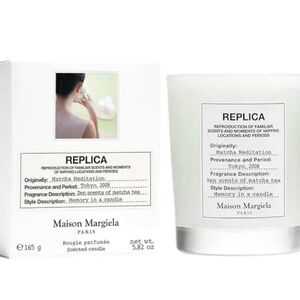 NEW SEALED Maison Margiela Replica' Matcha Meditation Candle 5.8 oz / 165 g